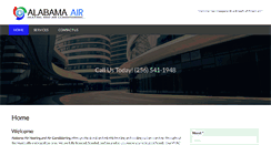 Desktop Screenshot of alabamaairhvac.com